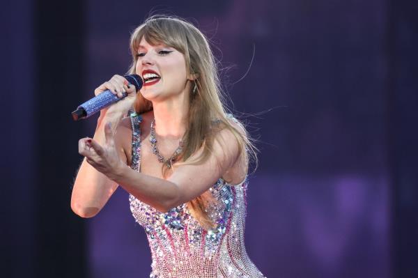 Taylor Swift performing at Soldier Field on June 2, 2023, in Chicago. — Chicago Tribune/TNS