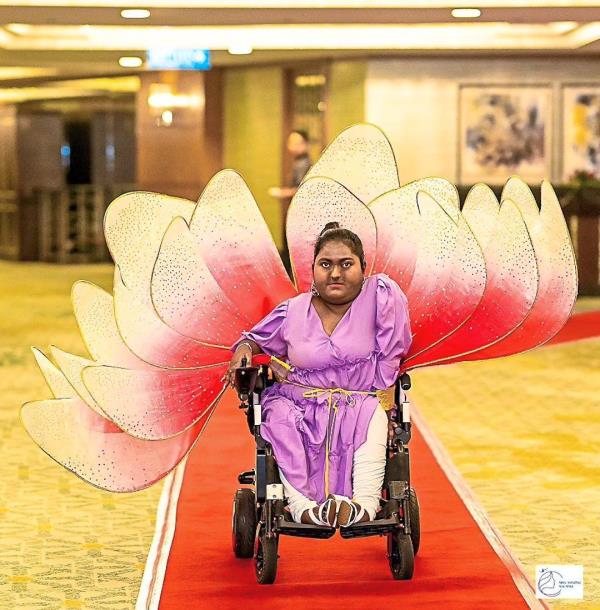 Miss Amazing Malaysia finalist Linges Warry Apparao, who has scoliosis, hopes to eradicate misconceptions and judgements about those with different abilities. 