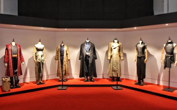 A display of the costumes worn in the movie adaptation 'Alchemist Of Steel' (2017). Photo: The Star/Muhamad Shahril Rosli