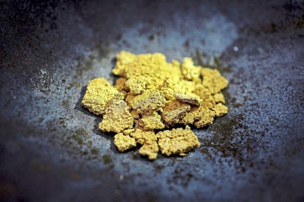 Gold co<em></em>nfiscated during an operation against illegal mining at a farm in rural Boa Vista, Roraima state, Brazil. — Reuters