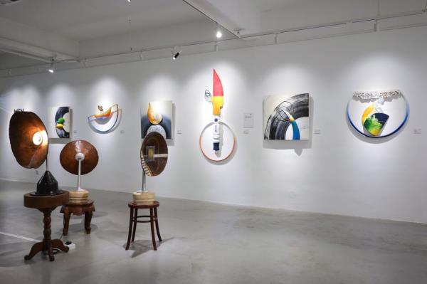 A view of the 'Mendongeng' exhibition at A.P Art Gallery in Kuala Lumpur. Photo: Fauzee Nasir