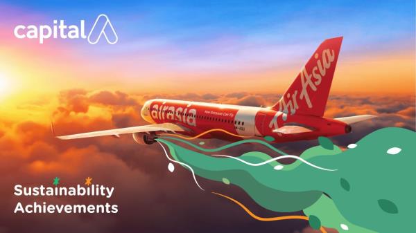 Capital a received airasia’s GOLD enviro<em></em>nmental Sustainability rating fromthe Centre for asia Pacific aviation (CaPa) in its 2023 CaPa-envest Globalairline Sustainability Benchmarking report.