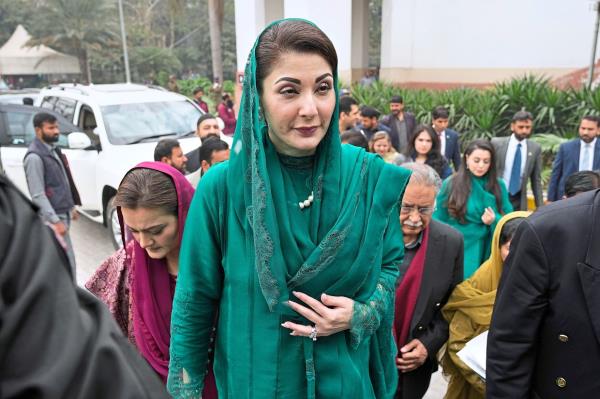 Maryam Nawaz, the daughter of former prime minister Nawaz Sharif, became the first woman ever to hold the post in the country’s history when she was sworn in as chief minister of Punjab last Monday. — AP