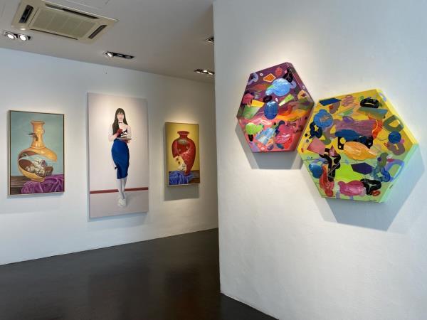 A view of the 'Locals Only!' group exhibition at Taksu gallery. Photo: Taksu KL