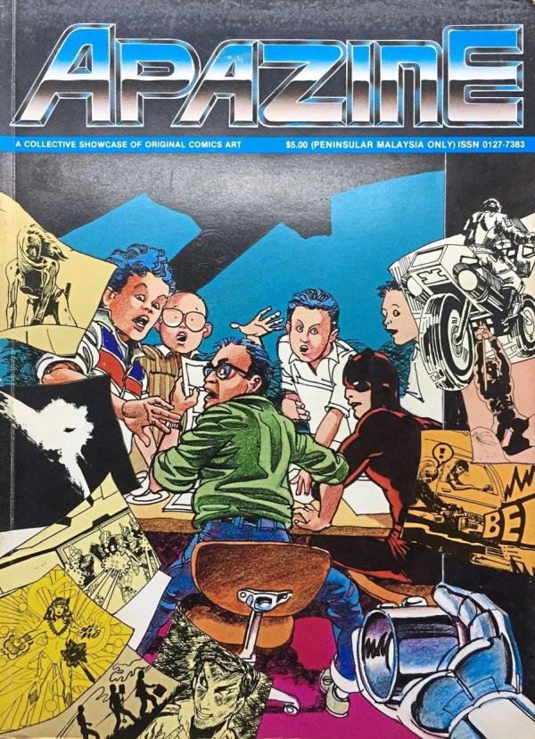 'When 'Apazine' was launched (in 1985), there was no Internet nor access to apps. Publishing a book like that then would have been beyond the means of individual artists, who lacked the funds,' says Lee. Photo: Handout