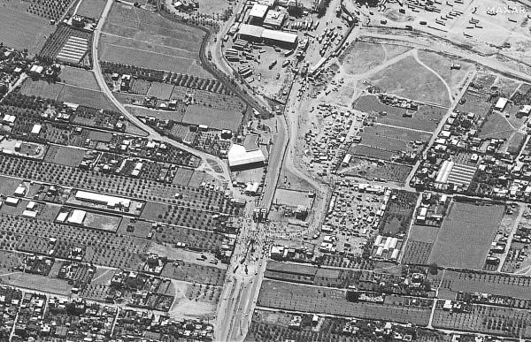 This handout satellite image shows lorries at Rafah, on Egypt’s border with Gaza and the Gaza side of the Rafah border crossing with Egypt. According to a US media report and Egyptian human rights monitor, Egypt is co<em></em>nstructing a walled camp in the Sinai Peninsula to receive displaced Palestinian civilians from the Gaza Strip. — AFP
