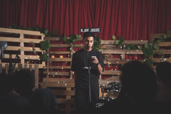 Local poet Raaja Rao will be performing at the KL Writers Festival this Saturday. Photo: Garrick Tong
