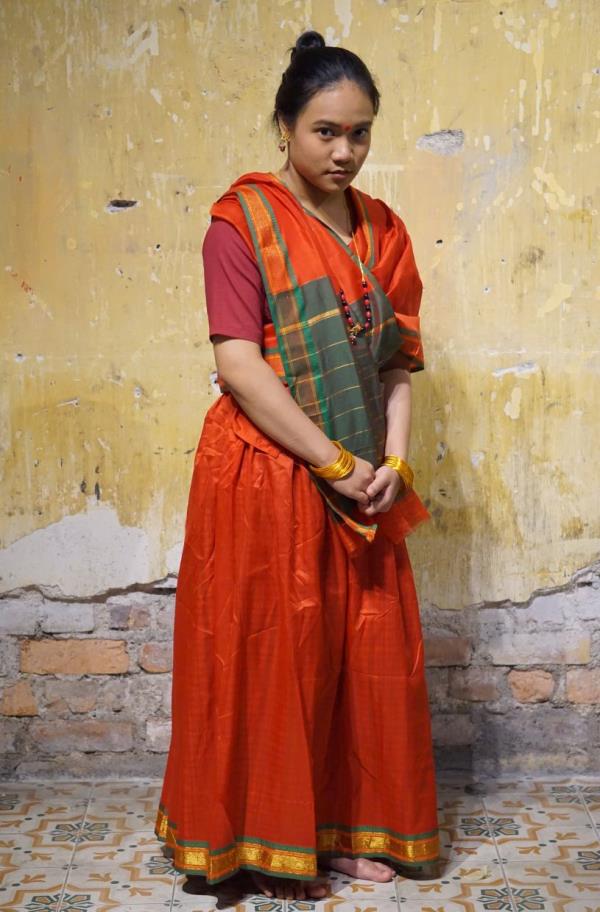 Chrisalynn Lim takes on the lead role of teenager Leela in the new theatre production 'Leela Jhansi'. Photo: Big Nose Productions