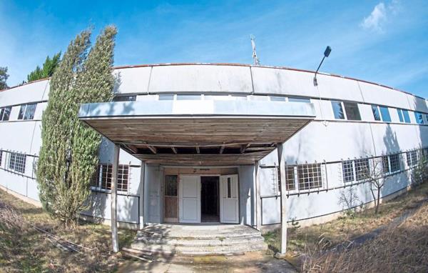 Site of a former bunker in the East German state of Mecklenburg-Vorpommern, which is up for sale. Its owner says there are several interested parties.  