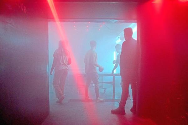 Germans, known for their love of table tennis and techno, have been combining the two in Hamburg’s Solar Club. —  MARCUS BRANDT/dpa