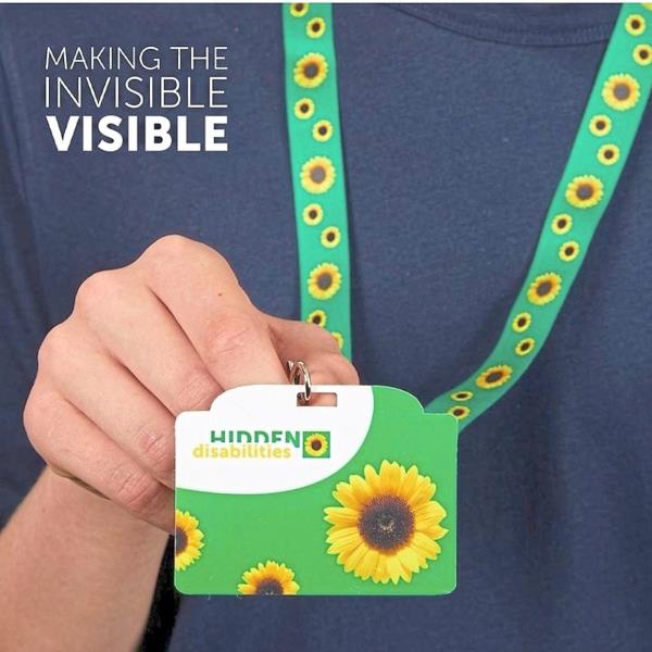 Living with hidden disabilities can make daily life more demanding for those with learning difficulties, mental health and hearing impairments. Photo: Instagram/Changiairport