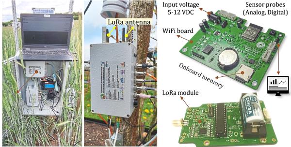 A multi-parametric sensing platform with IoT (Internet of Things) capability. Photo: Adaptive AgroTech International