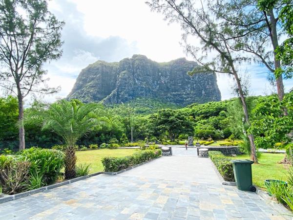 The Le Morne Mountain is a Unesco World Heritage Site. 