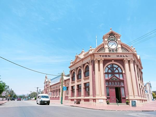 York Town Hall in Western Australia.