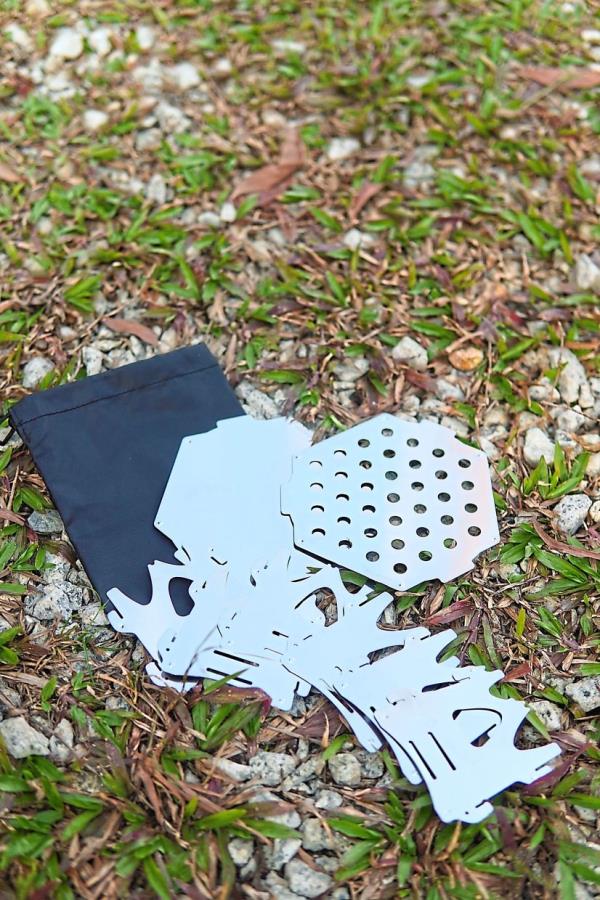 This lightweight hiking stove.