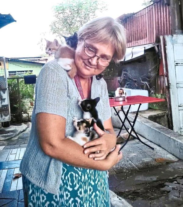 Fairservis has been running Cat Beach Sanctuary with Nana for a decade. — Teviot Fairservis