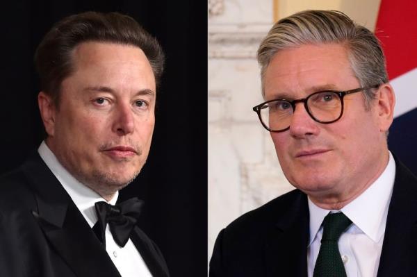 Elon Musk Keir Starmer