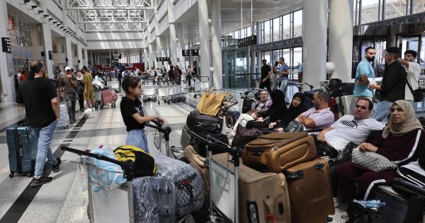 阿联酋航空公司取消了飞往贝鲁特和特拉维夫的航班