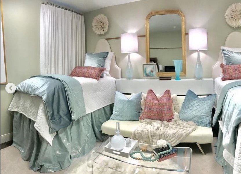designer dorm room