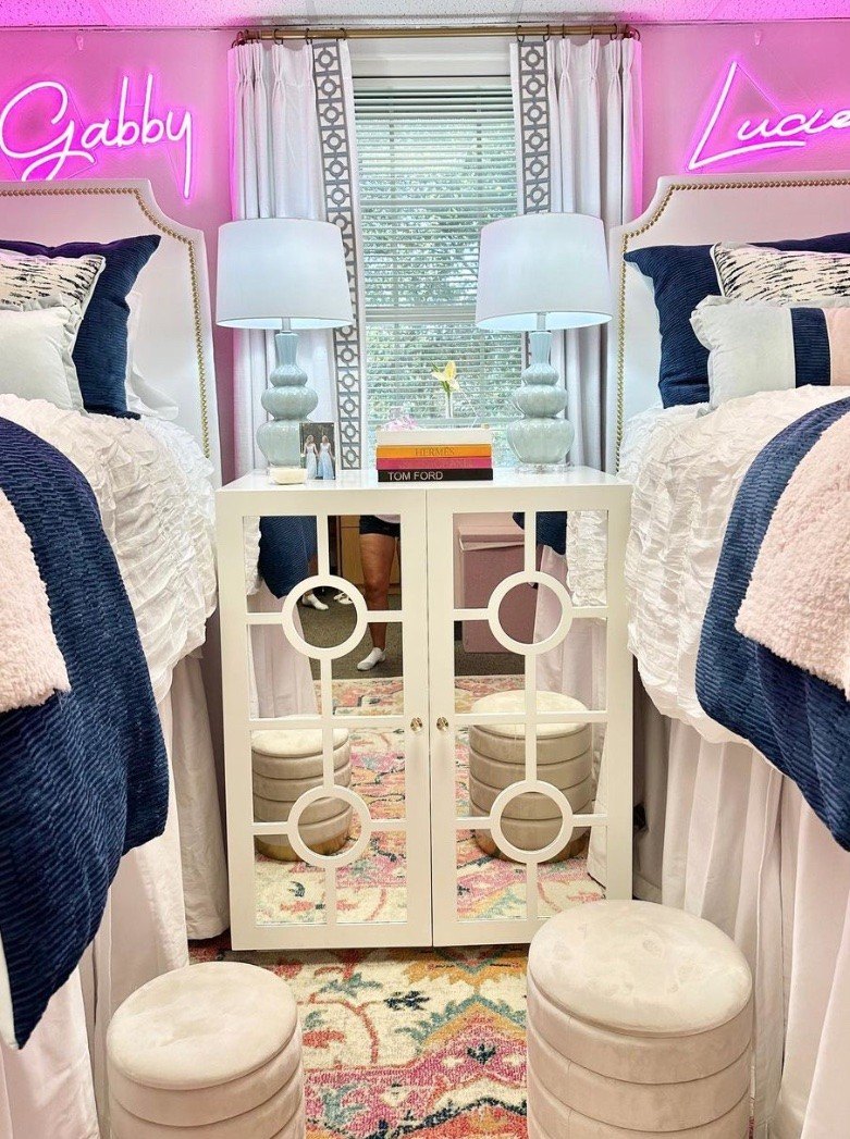 dorm room designed by Eden Bowen Montgomery