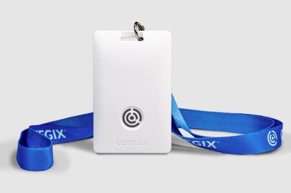 Faculty at Georgia's Apalachee High School only started using Centegix's wearable alert system, pictured here, days before Wednesday's shooting, the local sheriff said.