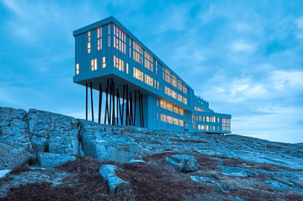 Fogo Island Inn in Canada.