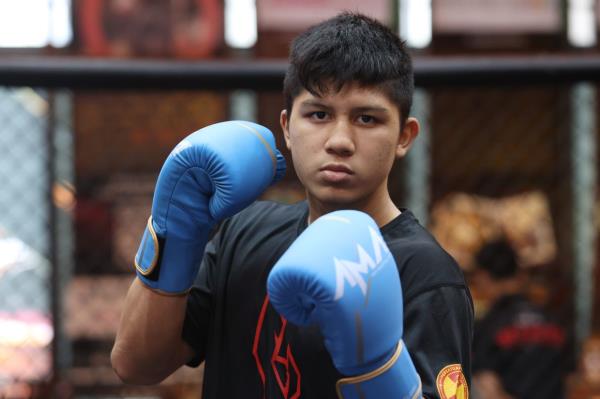 Arysh started fighting professio<em></em>nally at the age of 13.