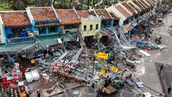 台风八木：越南死亡人数上升至127人