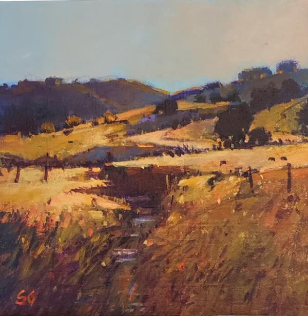 A painting by Stan Goudey from the 