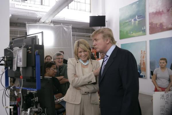 Martha Stewart and Do<em></em>nald Trump