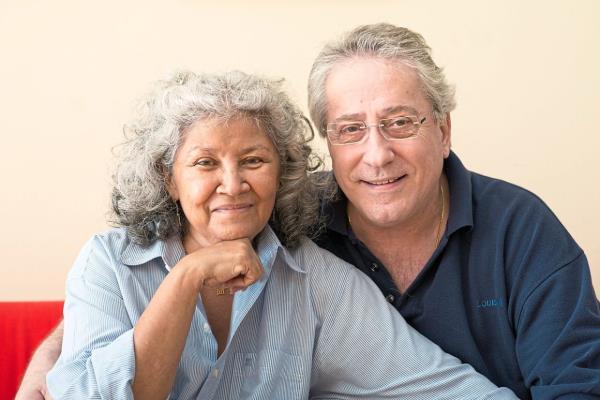 Faridah and husband Australian-Lebanese actor-director Joe Hasham. Photo: Merdeka Award Trust/Kelab Shashin Fotografi KL