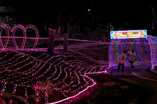 The 'Luna Light Wonderland' exhibition is expected to be extended until Oct 27, aligning with the upcoming Deepavali celebrations. Photo: Bernama