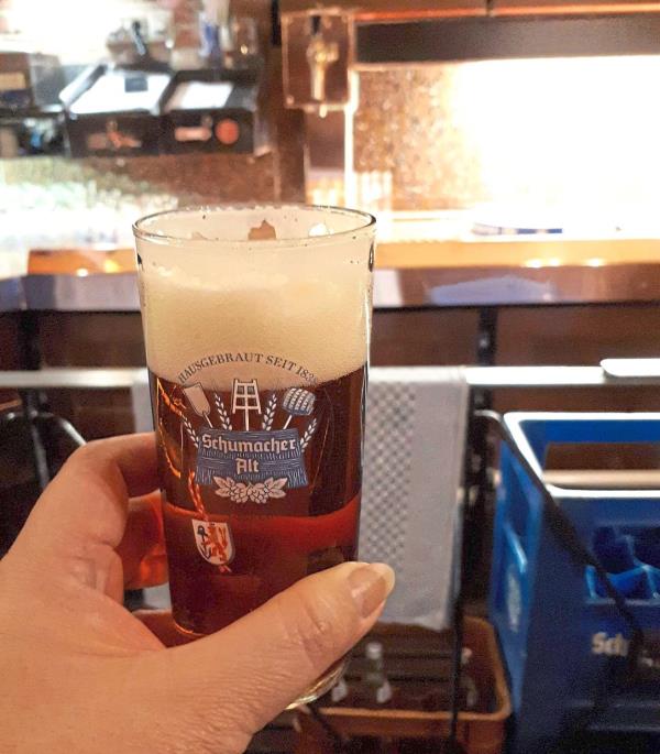 In Germany, beers are served with a lot of head or foam. — Photos: MELODY L. GOH/The Star