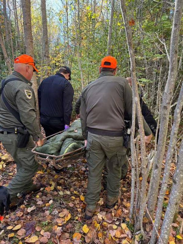Search and rescue crews found 72-year-old Pamela Helmstadter, of Alexander, Maine, on Oct. 17, 2024, after she had been missing in the woods near her home for four days.