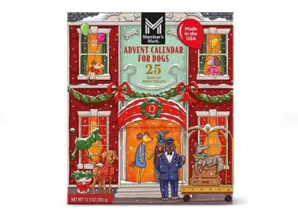 Sam's Club Member's Mark Jerky Treat Advent Calendar for Dogs 