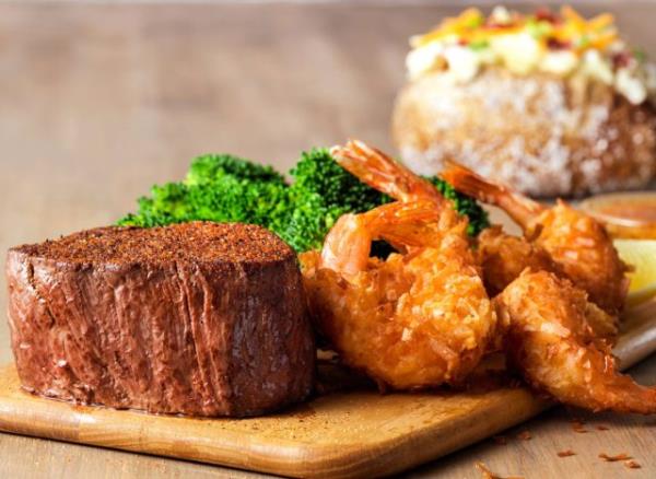 outback steakhouse steak sirloin coco<em></em>nut shrimp