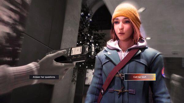During interrogations, two or three questions to ask pop up onscreen, and the o<em></em>nes I posed were said to affect the story’s outcome, although I wasn’t precisely sure how. — Square Enix