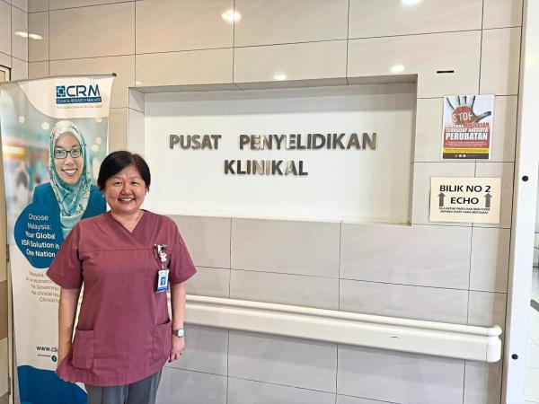 Real science: Dr Chew laments that people are more likely to trust ‘supplements’ bought o<em></em>nline than in highly regulated clinical research.