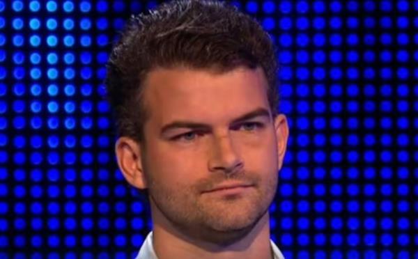 The Chase player Barney appearing on the ITV show with facial injuires