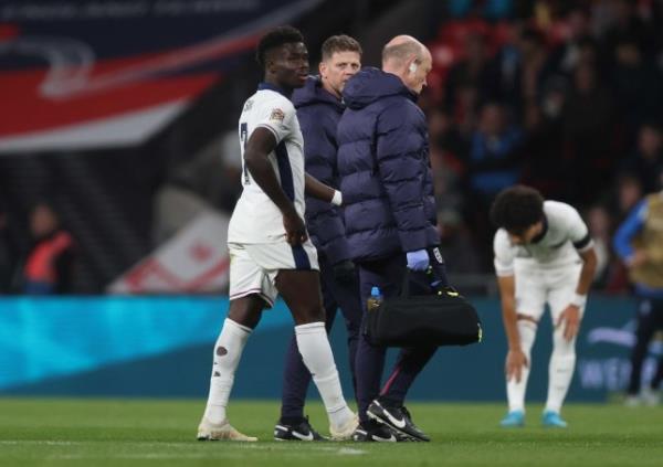 Arsenal and England star Bukayo Saka