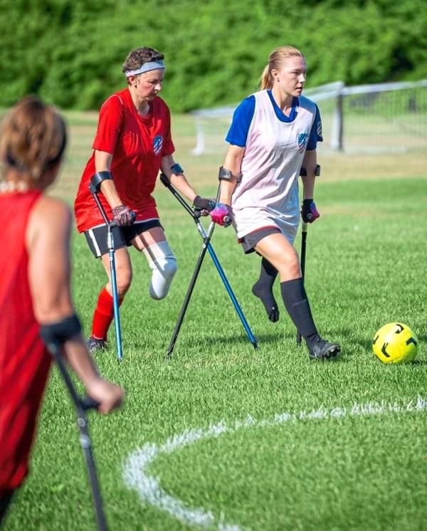 With the right guidance, amputees can overcome challenges and unlock their full potential. Photos: Instagram/Usamputeesoccer_women