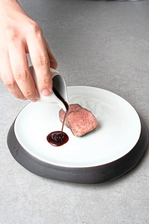 Jun says that pride in Korean Hanwoo is high in the country and he estimates that a<em></em>bout 90% of Koreans and Korean restaurants will use Hanwoo beef. Pictured here is the striploin with salt that he made in Kuala Lumpur. — JUN LEE