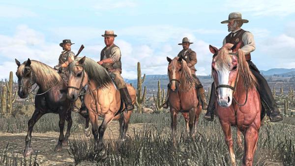 In some sections and environments, the game still pulls off some stunning vistas as you ride around the world.