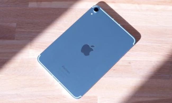 The back of the iPad mini A17 Pro.