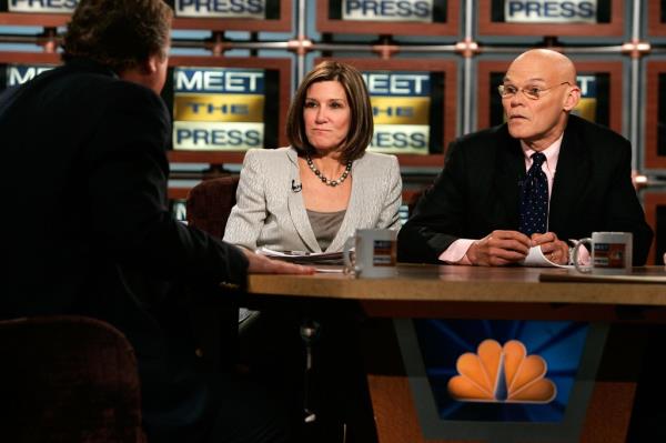 James Carville and Mary Matalin on Meet the Press: The politically divided, romantically united power duo