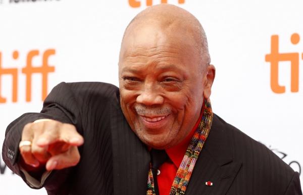 Quincy Jo<em></em>nes at the 2018 Toro<em></em>nto Internatio<em></em>nal Film Festival premiere of 