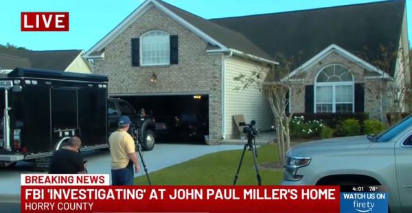 Federal authorities were at the home of a Myrtle Beach pastor l<em></em>inked to an investigation that gained natio<em></em>nal attention.