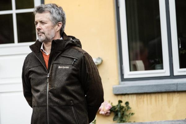King Frederik X participating in a Royal Hunt at Gludsted Plantation, Jutland, Denmark.