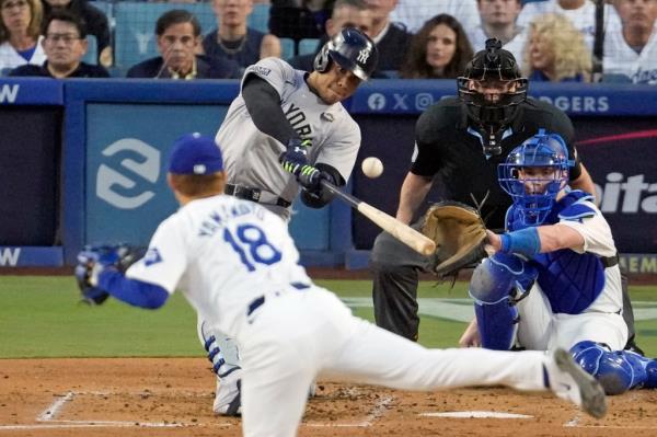 The Yankees are set to take on the Dodgers in the Bronx on Mo<em></em>nday night.