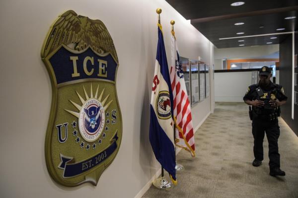 US Immigration and Customs Enforcement.